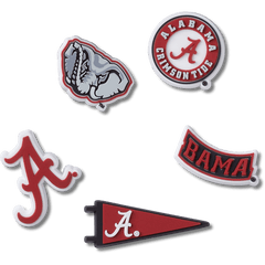 University of Alabama 5 Pack Jibbitz™ charms - Crocs