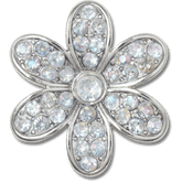 Silver Mnchrm Daisy 1 Jibbitz™ charms - Crocs