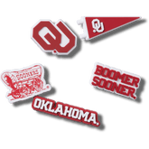 Univ of Oklahoma 5 Pack Jibbitz™ charms - Crocs