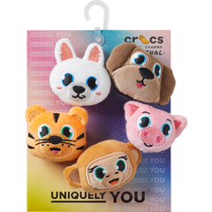 Fuzzy Animal 5 Pack Jibbitz™ charms - Crocs