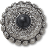 Silver and Black Emblem Jibbitz™ charms - Crocs