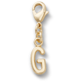 Gold Letter G Charm Jibbitz™ charms - Crocs