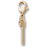 Gold Letter I Charm Jibbitz™ charms - Crocs