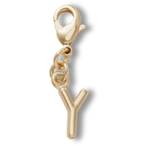 Gold Letter Y Charm Jibbitz™ charms - Crocs