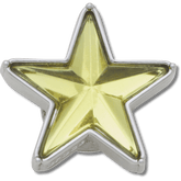 Silver and Green SMT Gem Star Jibbitz™ charms - Crocs