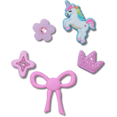 Sweet Pink Girls 5 Pack Jibbitz™ charms - Crocs