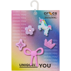 Sweet Pink Girls 5 Pack Jibbitz™ charms - Crocs