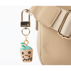 Cute Boba Drink Bag Charm - Crocs