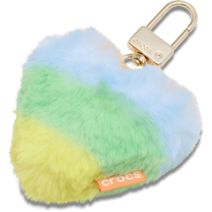 Plush Heart Bag Charm - Crocs