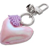 Double Heart Bag Charm - Crocs