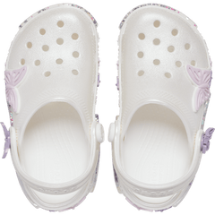 Toddler Classic Butterfly Sparkle Shaker Clog - Crocs