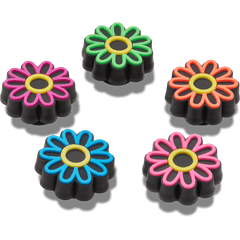 Lights Up Daisy 5 Pack Jibbitz Shoe Charm - Crocs