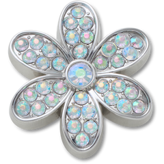 Silver Mnchrm Daisy 1 Jibbitz™ charms - Crocs
