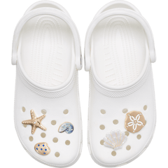 Gold Seashell 5 Pack Jibbitz™ charms - Crocs