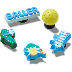 Pickle Ball 5 Pack Jibbitz™ charms - Crocs
