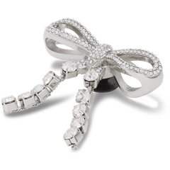 Silver Gem Bow Jibbitz™ charms - Crocs