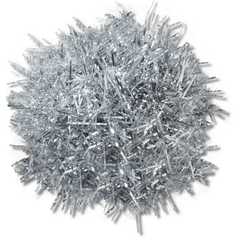 Silver Tinsel Pom Jibbitz™ charms - Crocs