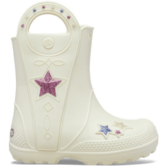 Kids' Handle It Western Metallic Boot - Crocs