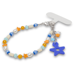 Pearl and Bead Phone Wristlet - Crocs