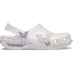 Toddler Classic Butterfly Sparkle Shaker Clog - Crocs